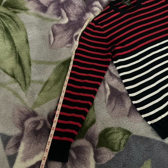 H&M Premium Cotton Men’s Striped Crewneck Sweater - Picture 9 of 10